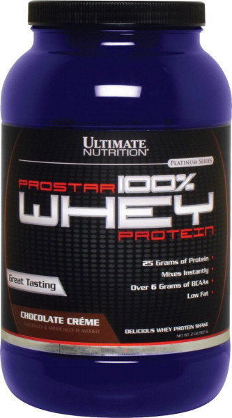  Ultimate Nutrition Prostar Whey Protein 907 chocolate (45766)