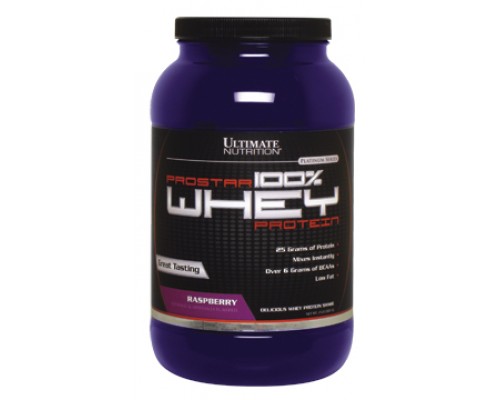  Ultimate Nutrition Prostar Whey Protein 907 raspberry (45768)