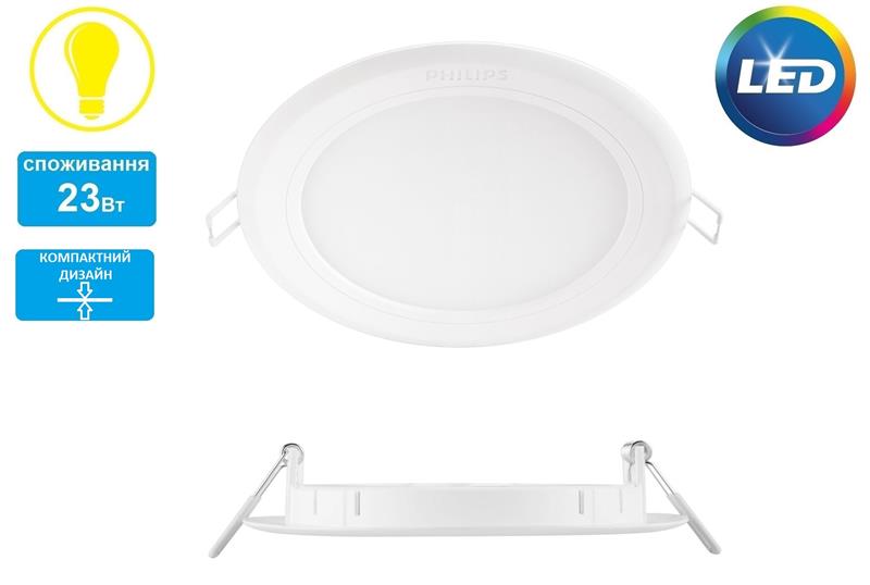    Philips Slimlit 59513 LED 23W 2700K White (915005186901)