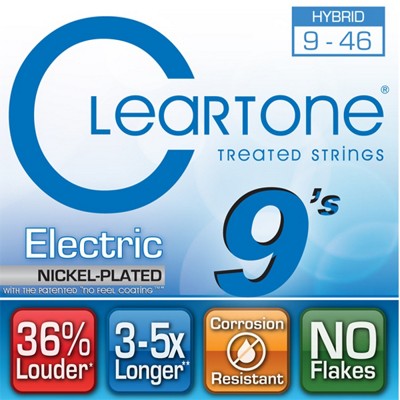    Cleartone 9419 Electric Nickel-Plated Hybrid 09-46