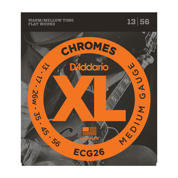    D'Addario ECG26 XL Chromes Medium (13-56)