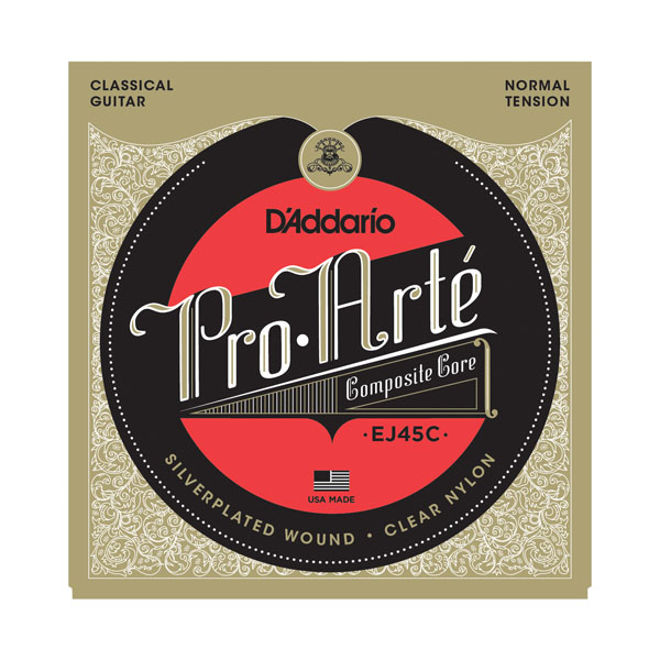    D'Addario EJ45C Pro-Arte Composites Normal Tension