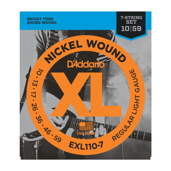    D'Addario EXL110-7 XL Regular Light 7-String (10-59)