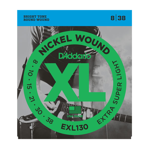    D'Addario EXL130 XL Extra Super Light (08-38)