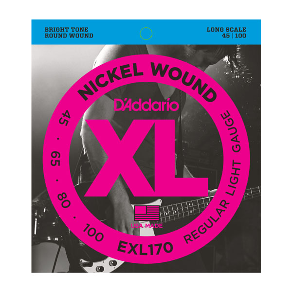    D'Addario EXL170 XL Regular Light 45-100