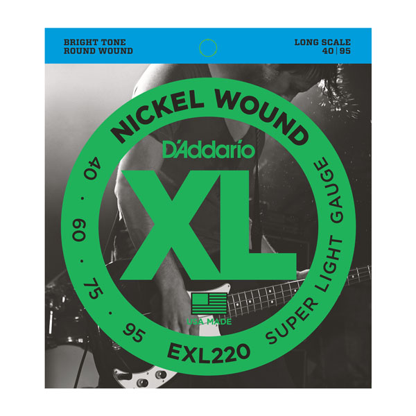    D'Addario EXL220 XL Super Light 40-95