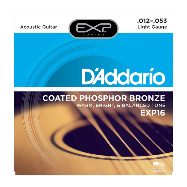    D'Addario EXP16 Exp Phosphor Bronze Light 12-53