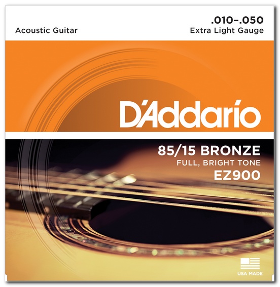    D'Addario EZ900 Bronze Extra Light 10-50