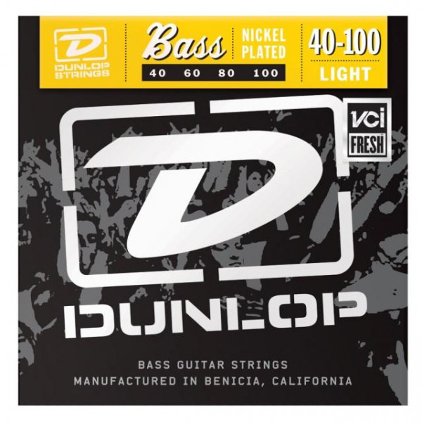    Dunlop DBN40100 Nickel Plated Steel Light (40-100)