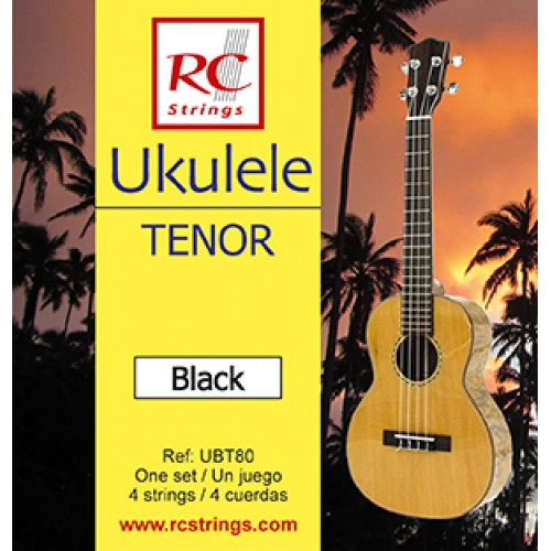    Royal classics UBT80 Ukelele Black Tenor