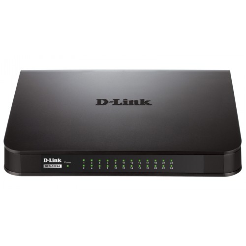  D-Link DES-1024A 24port 10/ 100BaseTX RM