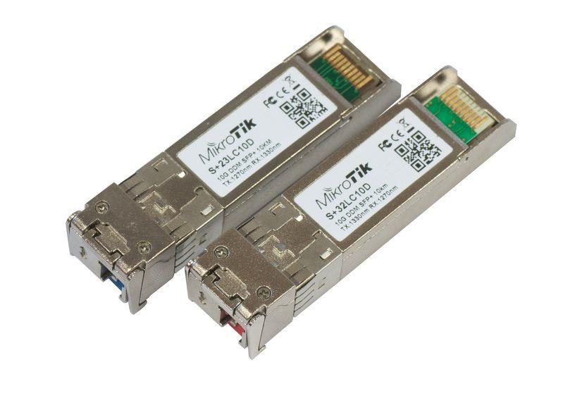   Mikrotik SFP+ 10G KIT/PAIR S+2332LC10D