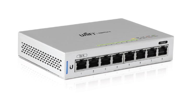  Ubiquiti 8Port (UNIFI US-8-60W)