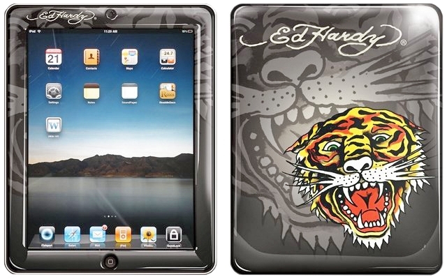  Ed Hardy  iPad Charcoal