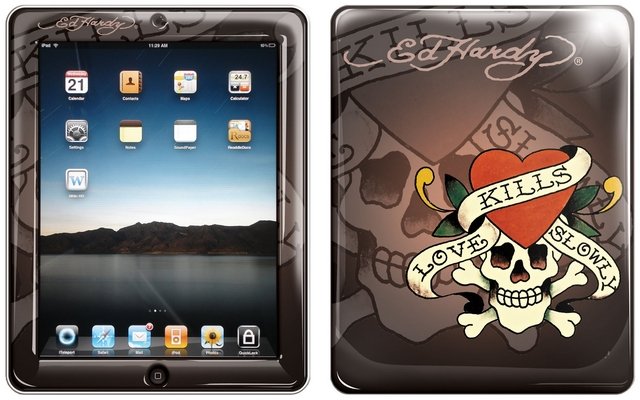  Ed Hardy  iPad Chocolate