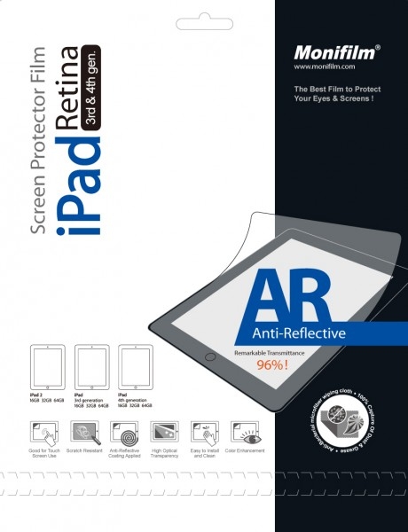   Monifilm  Apple iPad 2/ New iPad 3/ iPad 4/ AR (M-APL-P301)