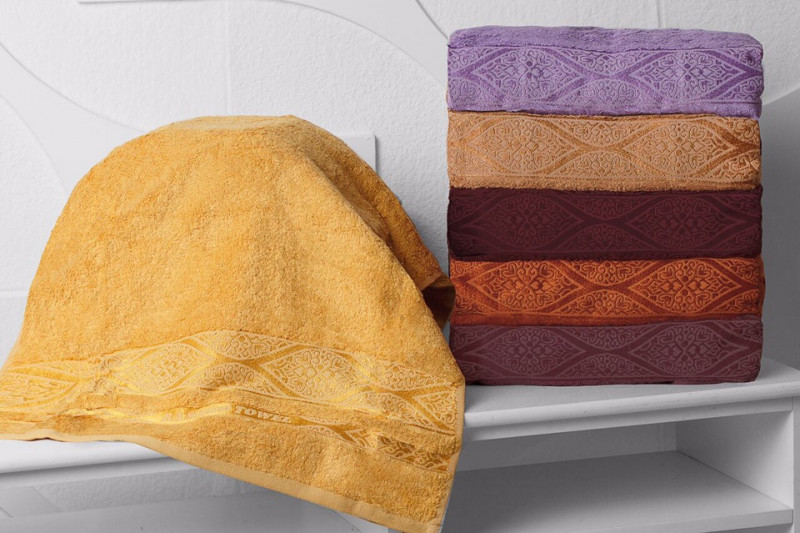   6-  Hanibaba Bamboo towel 50x90 (m014912)