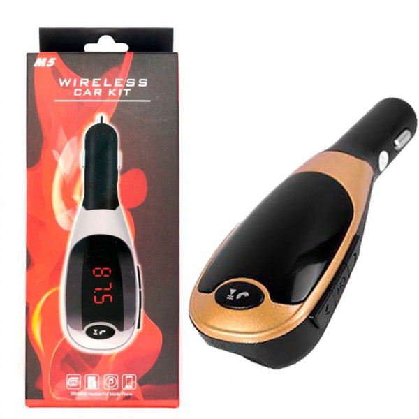 FM   Bluetooth FM MOD M5 (part-II) black-gold