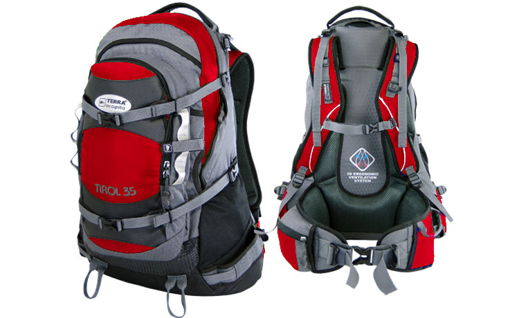  Terra Incognita Tirol 35 Red/Gray