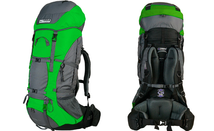  Terra Incognita Titan 60 Green/Gray