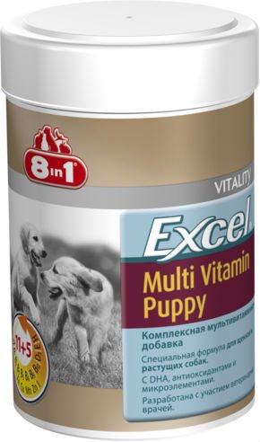    8 in 1 Excel Multi Vit-Puppy 185 