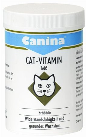    Canina Cat-Vitamin Tabs 100 .