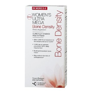  GNC Womens Ultra Bone Density 240 