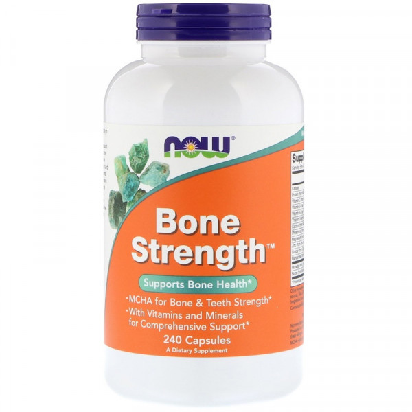  NOW Bone Strength - 120  (50128)