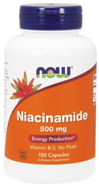  NOW Niacinamide (B-3) Capsules 100  (4384301159)