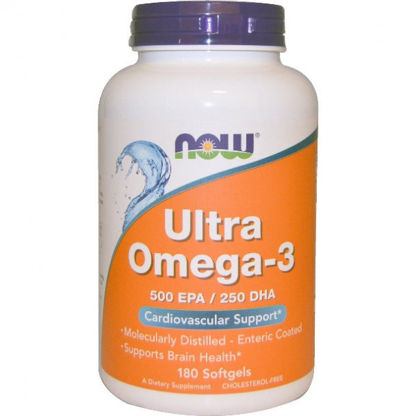  NOW Ultra Omega-3 180  (4384300704)