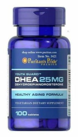  Puritan's Pride DHEA 25 mg 100 Tablets