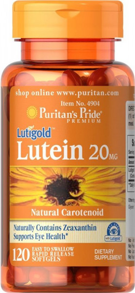  Puritan's Pride Lutigold Lutein 20  120 