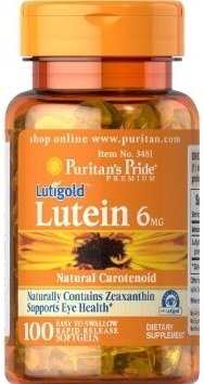  Puritan's Pride Lutigold Lutein 6  100 