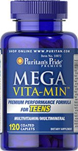  Puritan's Pride Multivitamins for Teens 120 