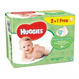   Huggies Natural Care 56 4  (5029053550183)