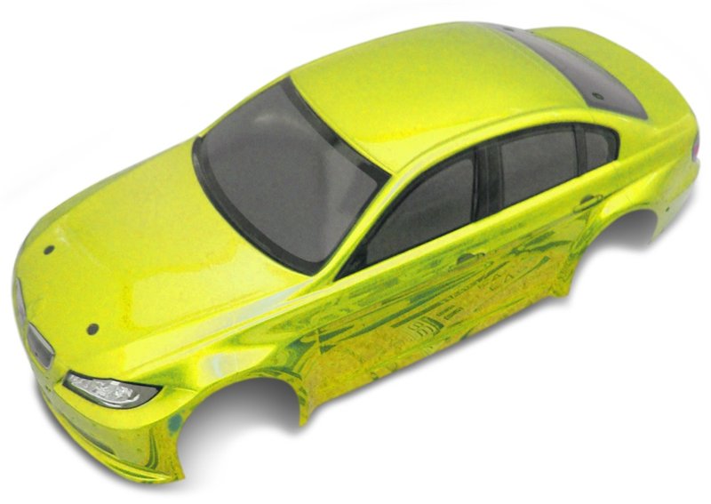  Team Magic E4D 320 Pre-painted Body Shell Yellow (TM503316YA)