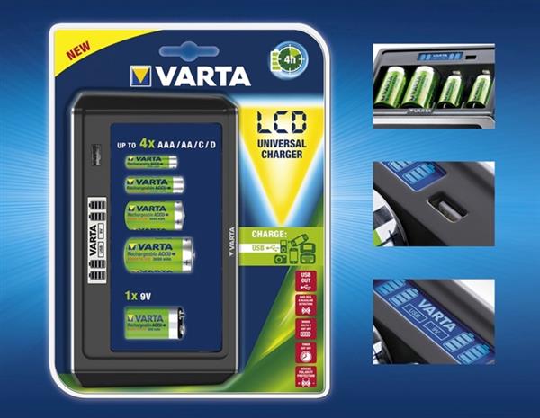   Varta LCD Universal Charger (57678101401)