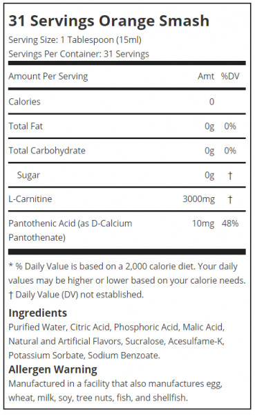  Ronnie Coleman L-Carnitine-XS Liquid 465 ml- cinnamon bomb