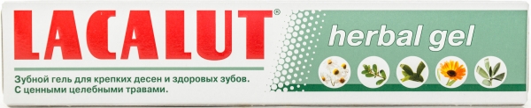   Lacalut Herbal gel 50  (4016369662199)