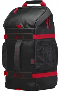    HP 15.6 Odyssey Backpack (X0R83AA) Black/Red 3