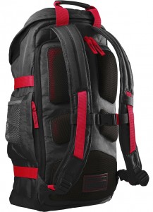    HP 15.6 Odyssey Backpack (X0R83AA) Black/Red 6