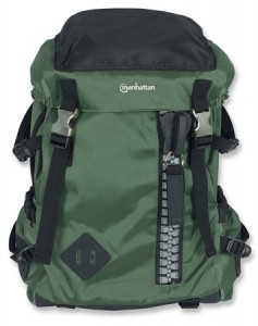    Manhattan BackPack Zippack Green/Black (439695)