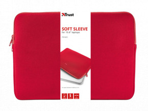    Trust Primo 15.6 Sleeve Red 6