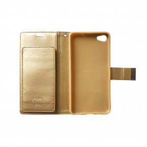    Goospery Rich Diary Wallet Case Meizu U20 Gold 3