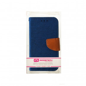  Goospery Canvas Diary 4.0 Dark Blue/Camel    6