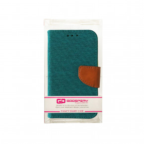  Goospery Canvas Diary 4.5 Green/Camel    6