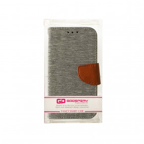  Goospery Canvas Diary 4.5 Grey/Camel    6