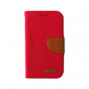  Goospery Canvas Diary 4.5 Red/Camel   