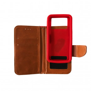  Goospery Canvas Diary 4.5 Red/Camel    3