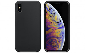 - MakeFuture Silicone Apple iPhone XS Black (MCS-AIXSBK)